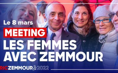 8 mars : les femmes avec Zemmour